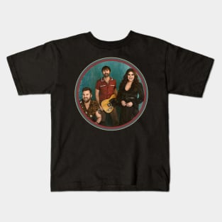 Soulful Stitches Antebellum's Musical Tapestry on Your Chest Kids T-Shirt